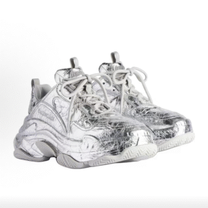 Balenciaga Silver Dad Sneakers