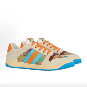 Gucci Colorful Embroidered Loafers